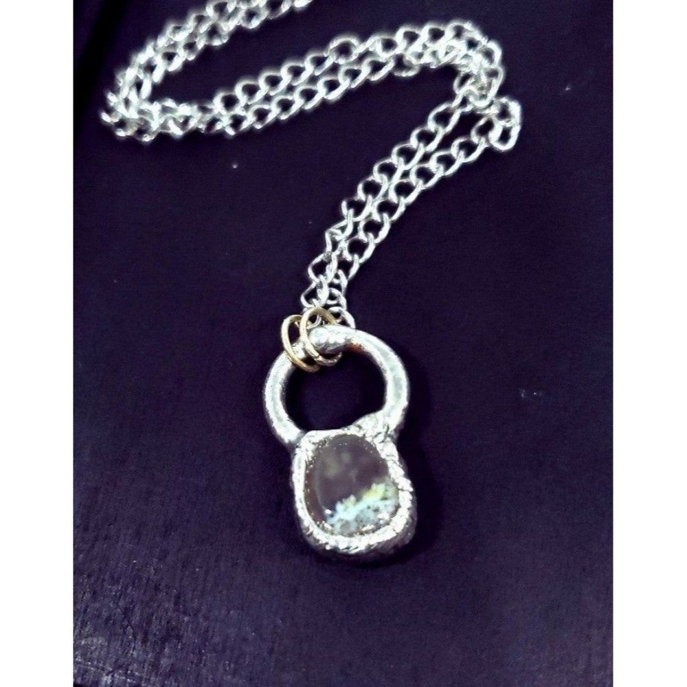 Moss Agate Necklace View 5